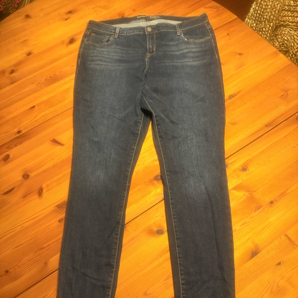 Old Navy Dark Blue Women's Skinny Jeans